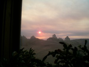 Smoke and Fire in Sapello